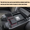 TACORBO Center Console Full Organizer Tray Compatible with Refreshed 2022-2024