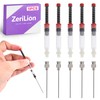 ZeriLion 5 Pack Blunt Multi-Use Ink Syringe, Glue Syringe for