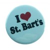 I Love St. Bart's MAGNET (heart)