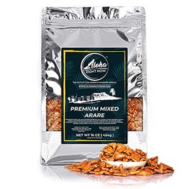Aloha Right Now Prima Mixta Arare Galletas De Arroz Mochi Crujiente Japonés Estilo Hawaiano Asian Snack Mix 1Lb 16Oz