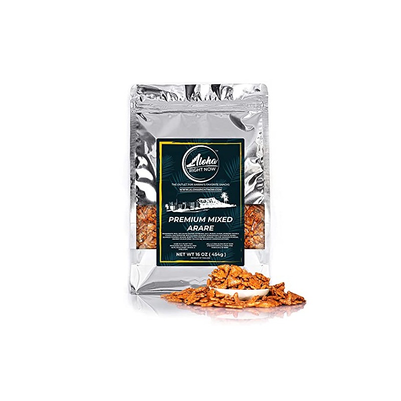 Aloha Right Now Prima Mixta Arare Galletas De Arroz Mochi