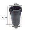 Large JUMBO Car Smokeless Ashtray with Lid – Fits SUV