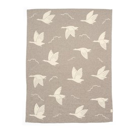 Mamas & Papas Small Knitted Blanket Welcome to the World Duckling