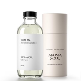 Hotel Diffuser Oil Inspired by The White Tea Scent - Premium Fragrance Oil No. SA62489172 for Ultrasonic and Waterless Diffusers - 120 mL, 4 fl oz