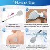 Cream Applicator for Back Lotion ApplicatrorTelescopic Stick Creams, Tanning Oil,