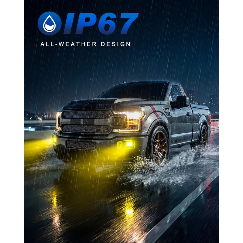 LED Fog Lights for 2015-2020 Ford F150 / F150 Raptor