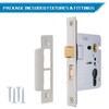 DIDA® Polished Chrome Euro Barrel Sashlock 75mm, Euro Sash Lock