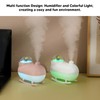 Small Humidifier Desktop Humidifier Cartoon Astronaut Train Colorful Lighting USB