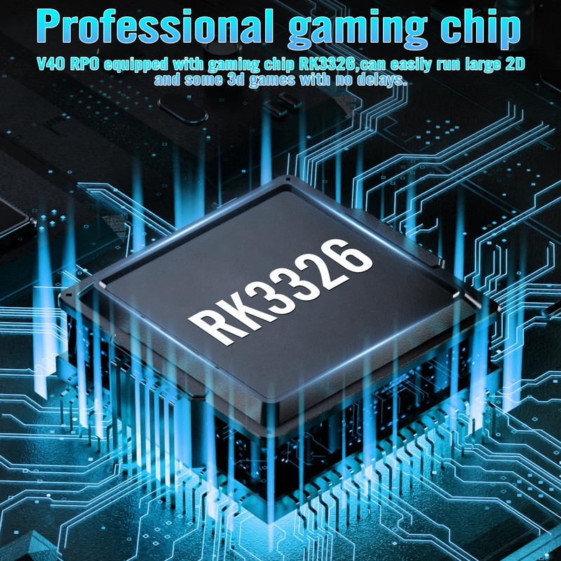 Hugawello V40 PRO Handheld Device, 35000 in 1 high-Definition Gaming