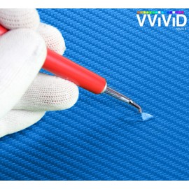 VViViD Craft 3D Carbon Fibre Textured Vinyl Sheet 1ft x 5ft for Silhouette, Cricut and Cameo Machines Including 12" x 12" Sheet of Transfer Paper (Orange)