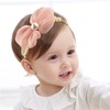 Bethynas Cute Puffy Bowknot Headband for Baby Girls Handmade Lace