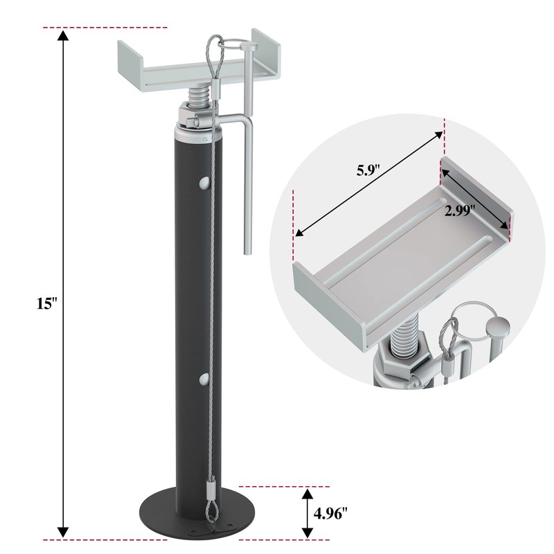Tnyeobae Heavy Duty RV Slide Out Support - Adjusts from
