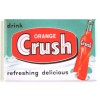 Blue Crab Magnets Orange Crush Soda Sign FRIDGE MAGNET advertisement