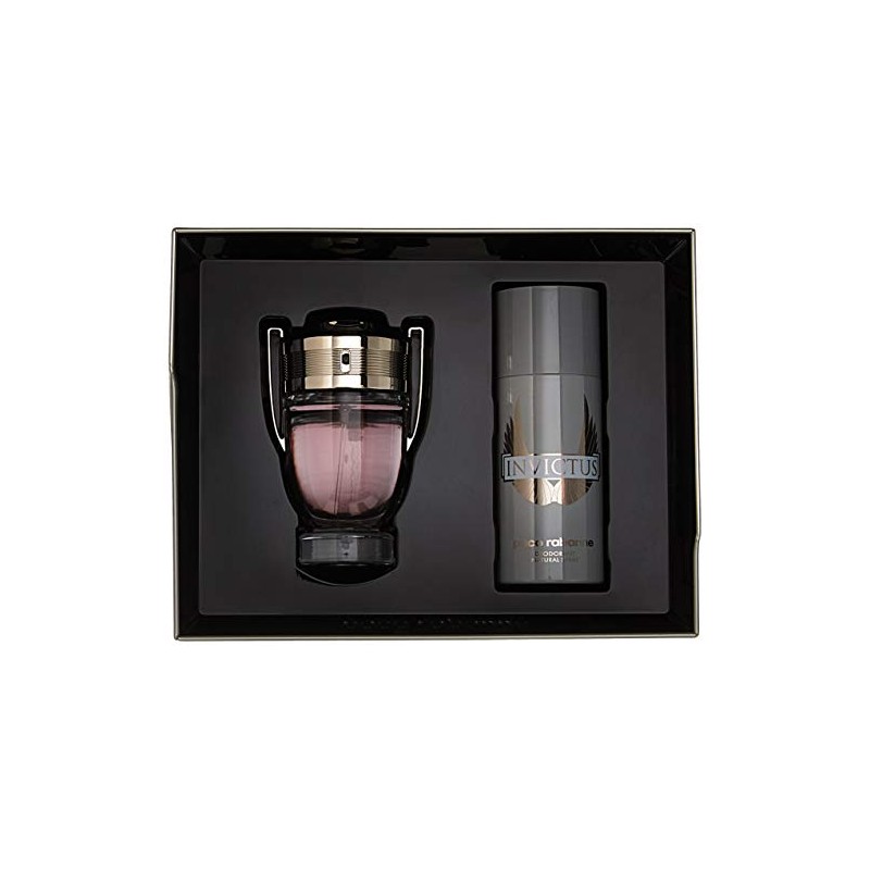 Paco Rabanne Invictus for Men 2 Pc Gift Set, 2.19