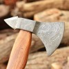 DAMASCUS Custom Handmade Forged Damascus Steel Axe Hatchet Tomahawk Viking’s