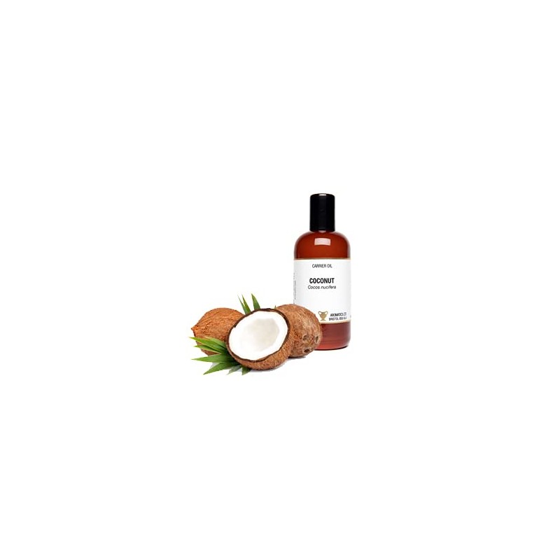 Amphora Aromatics Coconut Oil (Fractionated) 100ml Glass
