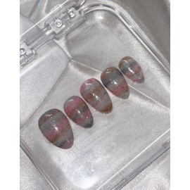 Unique Knit Nail Tips - Almond / 유니크 니트 네일팁 - 아몬드