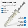 #8 Self Drilling Drywall Plastic Anchors with Screws - No