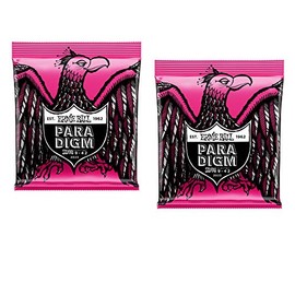 2 PACK Ernie Ball 2023 Paradigm Electric Guitar Strings, Super Slinky (9-42)