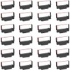 Bigger Replacement for ERC-30/34/38 B/R Ribbons, 24 Pack, Black and