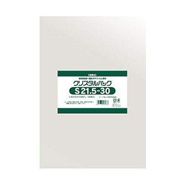 Shimojima 006753029 OPP Bags, Crystal Pack, S, 21.5-30, 100 Sheets