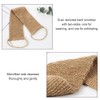 Jute Back Scrubber for Shower for Men and Women, Jute