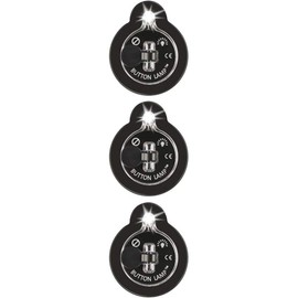 Panther Vision Button LAMP Adhesive LEDs Light Package - Lightweight, Ultra Small, Ultra Bright LED Utility Lights