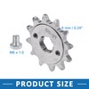 A ABSOPRO 520 Style 12 Teeth 20mm ID Motorcycle Front