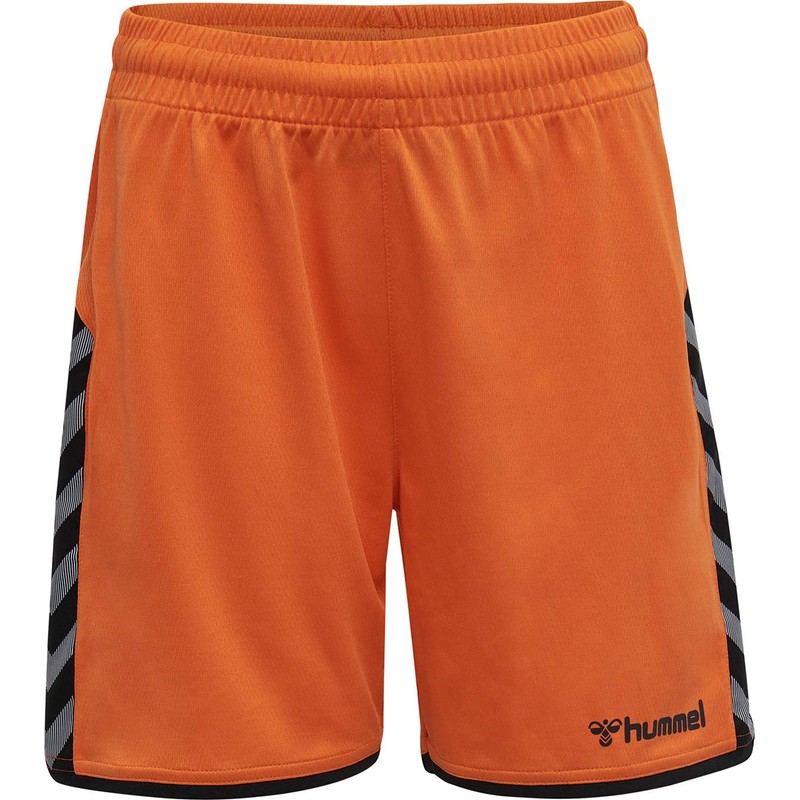 hummel hmlAuthentic Unisex Children's Kids Poly Shorts, orange, 164