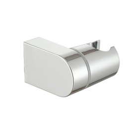 Muxios On Wall Mount Shower Bracket for Handheld shower head, Height Adjustable Holder Bracket Large Angle Adjustable to Meet any Space Bathroom Chrome