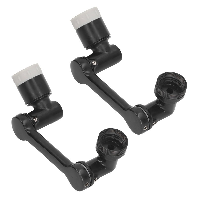 2 Set Faucet Extender 1080° Rotating Tap Extender Robotic Arm