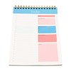 5 Pack A5 To Do List Pad, YUENPUN 50 Sheets