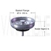 VARNAHOME Kitchen Drop-in Post Basket Strainer Replacement for US Standard
