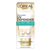 Oréal Paris Protector Solar Defender Anti Fotoenvejecimiento Brillo Fps50 40g