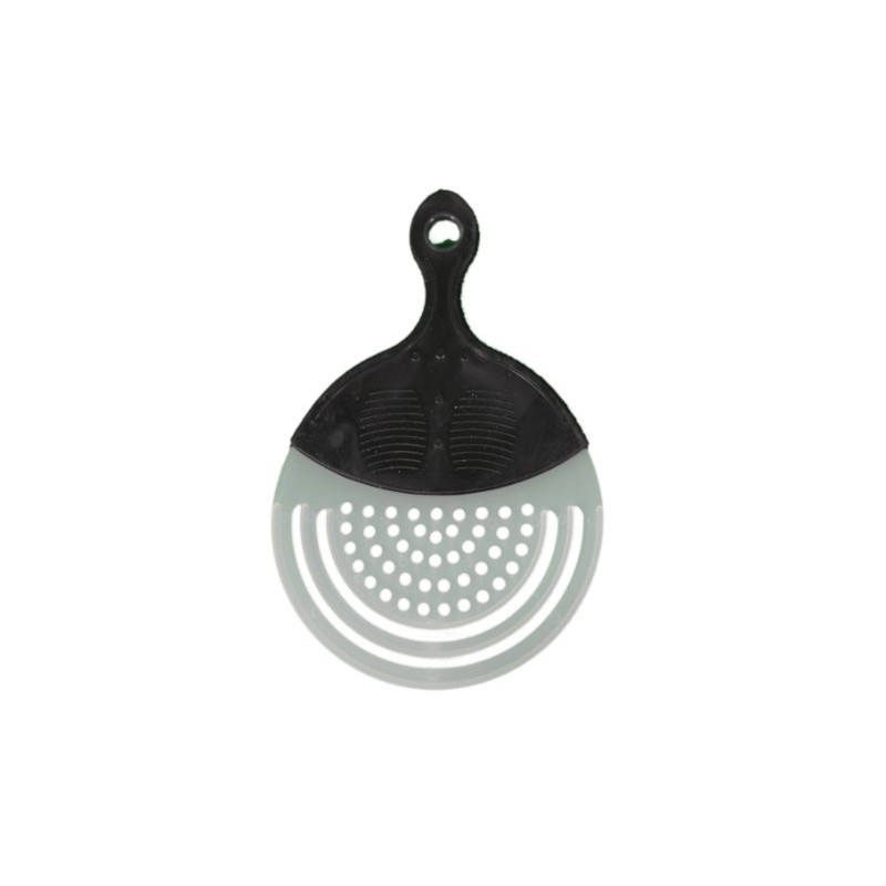 2 Clear Plastic Can Strainer With Grip Handle Drain Tuna
