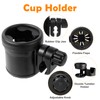 Yoamez Stroller Cup Holder for Evenflo - Dual Drink Holder