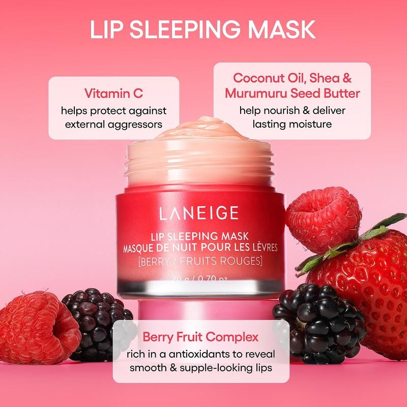 Laneige Lip Hydration Duo, Lip Glowy Balm + Lip Sleeping