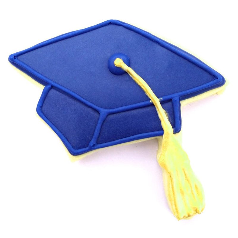 Graduation Cookie Cutter 4 Pc Set HS0436 Includes: 4.5 in