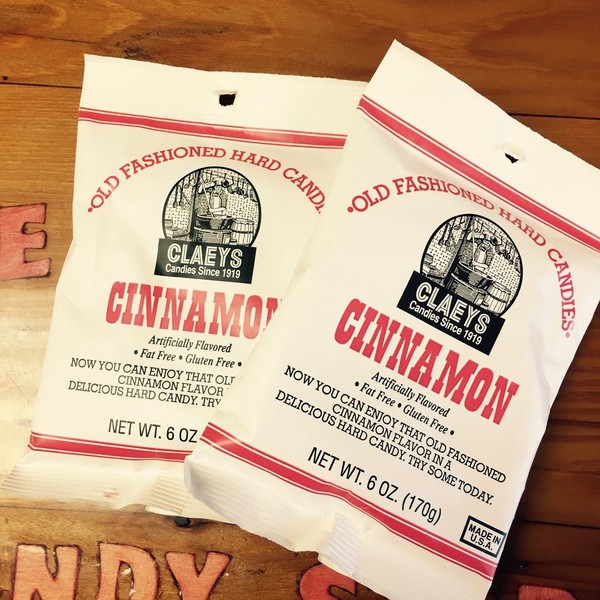 Claey's Cinnamon Hard Candy, 6 Oz Package