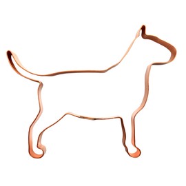 No. 1 Bull Terrier Copper Cookie Cutter