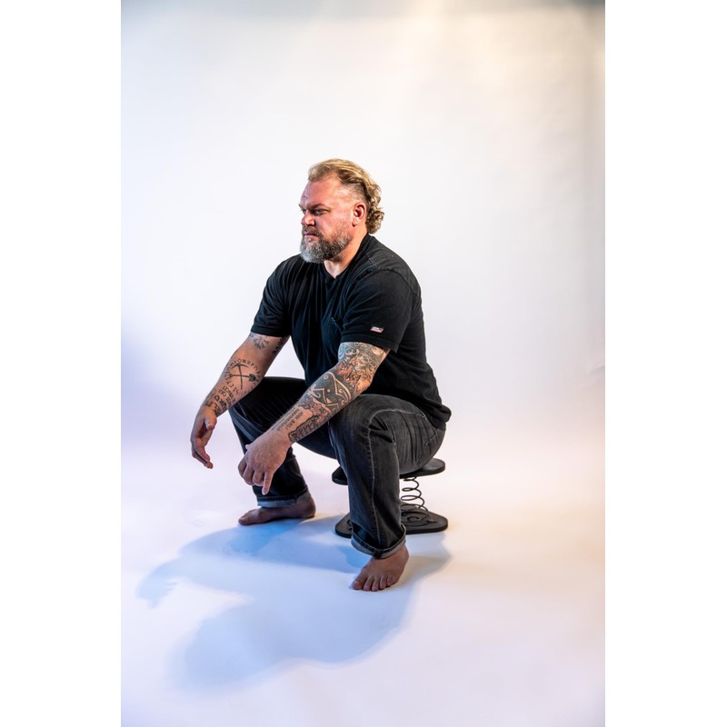 Hunkerin Stool Squat Training & Mobility Device for Posture Core