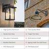 Outdoor Wall Light Fixtures, Modern Exterior Wall Mount Lanterns, Outside