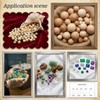 2 PCS Bead Size Measuring Tool Acrylic Bead Chart Multi-Function