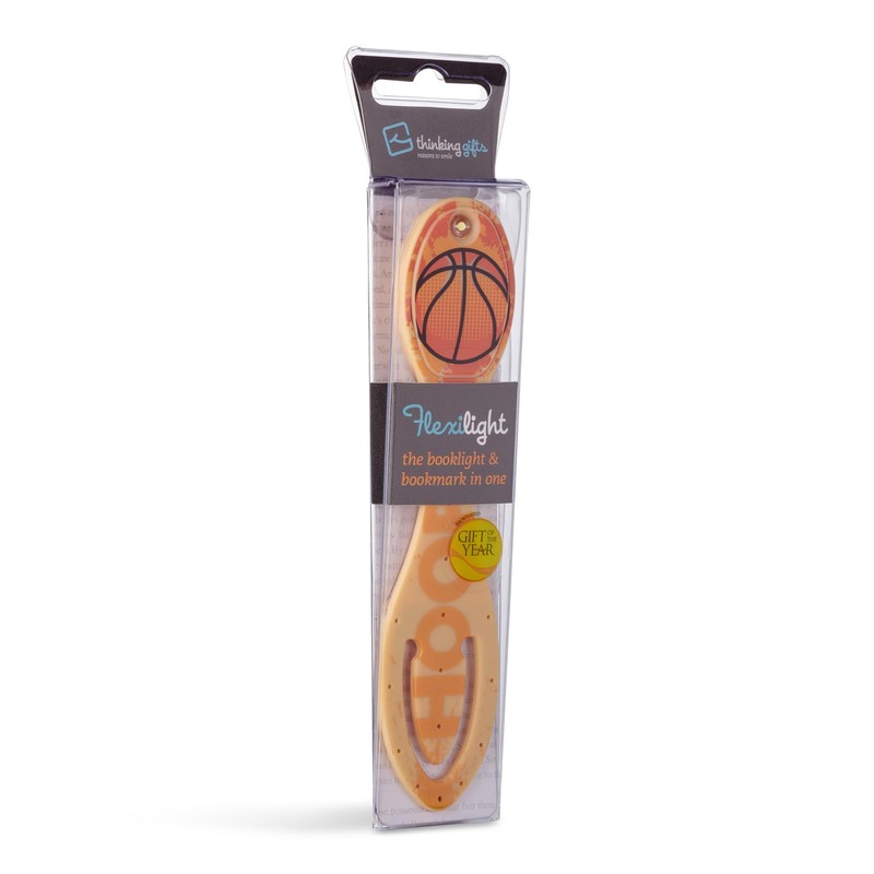 Gifts for Readers & Writers Bookmark Reading Light Basketball -2in1