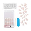 KISS Elegante kit de manicura de uñas francesas con acabado