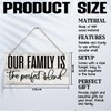Inspirational Home Sign, Positive Family Quotes - Our Family is
