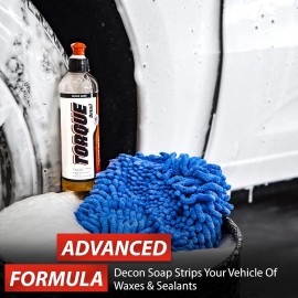 Decon Wash Pack Jabón De Descontaminación De 8 Oz Guante