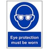 V Safety Eco Friendly Mandatory PPE - Eye Protection Must