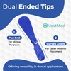 8 PCs Dental Grade Plastic Mixing Spatula by VASTMED |