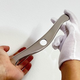 VOOKOKT Gua Sha Tool - Gua Sha Scraping Massage Tool Made of Stainless Steel, IASTM Tool for Relaxing Soft Tissues, Reducing Arm, Neck and Back Muscle Pain (P-Shape)